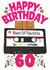 60 60th Birthday Card 13091 created by ShortRound888