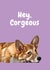 hey dog Valentines Day Card 20656 created by Studio Woof