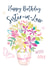Sister-in-law bouquet Birthday card created by Katie Phythian Design