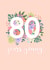 80 years young birthday card created by Little Cat Creates