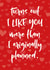 like you love you Valentines Day Card 44389 created by Chubby Sparrow