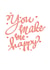 love valentine Valentines Day Card 14615 created by Letter V Prints