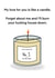 Rude Valentines Day Card - Candle - My Love For You Is Like A Candle created by The Sweary Card Co