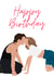 dirty dancing johnny  Birthday Card 13409 created by Swisa Creates