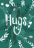 Floral hug card created by Soph AC Studio