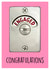 Engaged W/C door card created by Poppy & Mabel