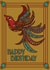 bird feather Birthday Card 46711 created by Kerrie Hitchen
