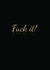 fuck fuck it New Year Card 38333 created by devoncow graphic design