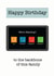 Netflix Birthday Card created by Blueberry Unicorns