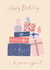 Classic Birthday Card - For Her - Presents created by Sazerelli Designs