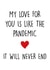 Neverending Love Valentine's / Anniversary Card created by Pack a Punch Designs