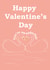 heart lake Valentines Day Card 46751 created by Sleek and Chic Illustrations