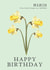 birth flower Birthday Card 10396 created by Summer Lane Studio