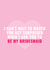 I can't wait to act surprised when I ask you to be my bridesmaid - funny heart card created by Blush & Blossom