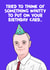 Chris Whitty Think of something Whitty Birthday Card created by @donosdoodles