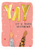 yay balloons Birthday Card 19470 created by Leebee Designs