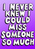 miss you never Valentines Day Card 1510 created by Megan Motown