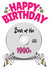 Happy Birthday- Best of the 90s Music CD Pink Card created by ShortRound888