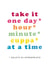 Take It One Day At A Time card created by Bow & Bell