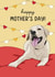Cute Mothers Day Card - Mum - Golden Labrador Retriever - Happy Mother's Day created by Evie Garnett Designs