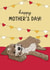 Cockapoo Mother's Day card created by Evie Garnett Designs