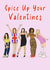 spice girls spice up your Valentines Day Card 16886 created by LEORAS ATTIC