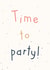 Time to Birthday Card 20360 created by Jenni Ahlberg - Jeah Design