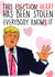 Donald Trump Lockdown Valentines Day Card 19327 created by NotNiceThings