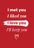 met you Valentines Day Card 14625 created by Victoria Thomas