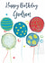 Classic Birthday Card - For Godson - Balloons created by Katie Phythian Design