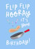 february pancake day Birthday Card 4171 created by The Cake Thief