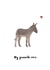 Donkey Love Valentines Day Card 42129 created by AVO-CARDO