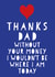 funny Father's Day card cheeky about money created by Afewhometruths
