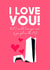 love  playstation Valentines Day Card 15834 created by WillyBee