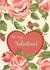 traditional classic Valentines Day Card 21188 created by Audrey Drake