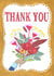 thanks flowers Thank You Card 21187 created by Tatjana Mai-Wyss