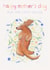 dachshund sausage dog Mothers Day Card 23795 created by Carina Roberts