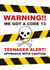 Funny Birthday Card - 13th - We Got A Code 13 Teenager Alert created by Rulu