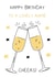 prosecco bubbles Birthday Card 19180 created by KarenCharlton