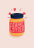 food peanut butter Valentines Day Card 18583 created by Rock Paper Scissors