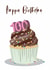 100 cupcake Birthday Card 19218 created by Jackie Ponwaye Design