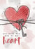 key heart Valentines Day Card 21050 created by Catherine Bancroft