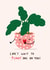 Plant One On You. Celebration Card created by NICHOLA COWDERY ILLUSTRATIONS 