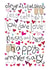Cute Anniversary Card - Congratulations Lets Celebrate Love, Kisses And Hugs created by Love and Happy Stuff