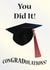 Congradulations! Graduation Congratulations 2026 created by Dee Cresswell