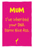 mother mum Mothers Day Card 31255 created by Rusty Pencil