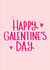 best friends galentines Valentines Day Card 10785 created by Print is the New Black