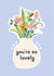 Lovely Flowers Send A Smile Card 21236 created by RebeccaAustinDesigns