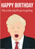 Borris Funny Birthday Card 20770 created by Rooney Mangumpory