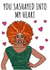 rupaul drag race Valentines Day Card 46682 created by Cowpat Designs